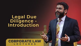 Legal Due Diligence  Introduction [upl. by Brewer739]