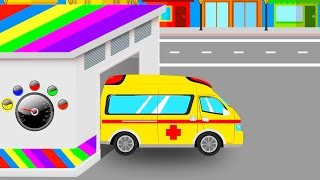 Learn Colors for Children with Street Vehicles and Cars  Colours for Kids Learning Video [upl. by Streetman]