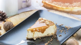 Zdravšie sladenie  Nerozhodný cheesecake  recept na cheesecake so slaným karamelom [upl. by Rehsa]