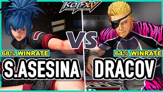 KOF XV 🔥 Shermie Asesina LeonaAthenaShermie vs Dracov RamónBillyMeitenkun [upl. by Llerroj]