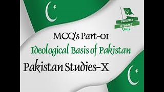 Ideological Basis of Pakistan Important MCQs [upl. by Nnewg]