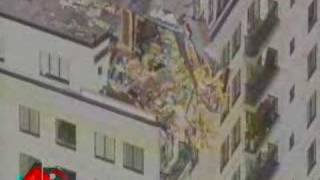 Raw Video Crane Collapse in New York [upl. by Ronym]