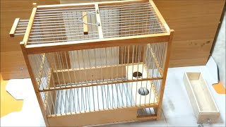 How to make a bird cage with all the details [upl. by Baelbeer]