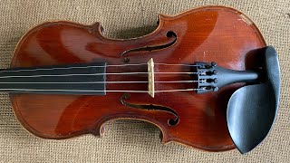 SOLD Old Maggini Violin 1179 Tones are Smooth with a Rich Gritty Attack [upl. by Ettevad]