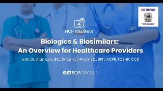 OC Replay Biologics amp Biosimilars – An Overview for Healthcare Providers [upl. by Ajroj]