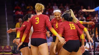 Skylar Fields teamhigh 24 kills lead USC past Colorado  Highlights  NCAA Womens Volleyball [upl. by Adnawt680]