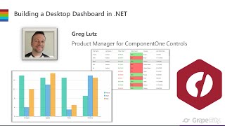 ComponentOne Live Building a Desktop Dashboard in NET [upl. by Domini]