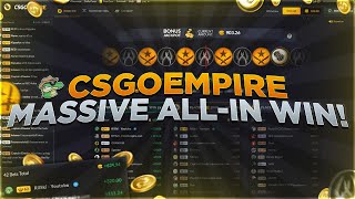 CSGOEMPIRE MASSIVE ALLIN WIN [upl. by Grof]