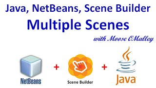 Java NetBeans Scene Builder  Multiple Scenes [upl. by Lehcnom]