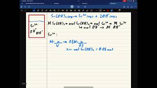 Calculation of Concentration of Ions Present in a Solution [upl. by Kinghorn]