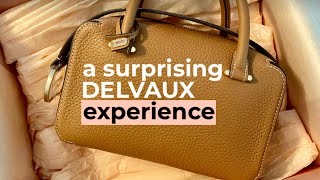 Cool Box Mini Unboxing amp Delvaux Experience [upl. by Ahsinnod638]