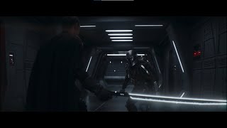 Mando vs Moff Gideon  The Mandalorian S2E16 [upl. by Marget]