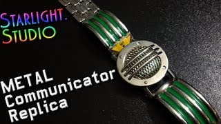 StarlightStudios METAL Power Rangers Communicator Replica Review [upl. by Chuah]