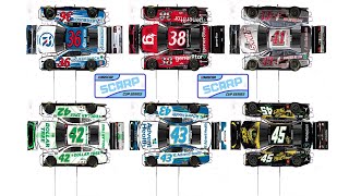 NASCAR papercraft 2024 part 5 [upl. by Trix]