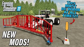 CURIOUS NEW MODS ON FARMING SIMULATOR 22  PS5 Review 31st Oct 24 TIE OPTIONAL [upl. by Ahsikal517]