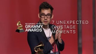 7 Unexpected OnStage GRAMMY Moments [upl. by Nerraf468]