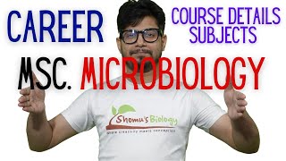 Msc microbiology career  Msc microbiology course details  Msc microbiology jobs [upl. by Ailima]