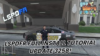 LSPDFR New Update FULL Tutorial   For GTA V Version 3528  2024 [upl. by Illoh]