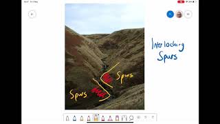 Upper Course Landforms  Waterfalls VShaped Valleys amp Interlocking Spurs [upl. by Zandt553]