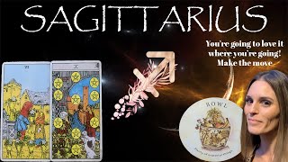 SAGITTARIUS TAROT ♐ 111 Youre going to LOVE IT where you are going 🥰 [upl. by Aimaj216]