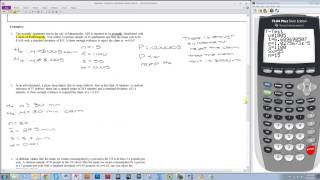 Hypothesis Testing for a Mean Using a TI84 ZTest and TTest [upl. by Lyontine175]