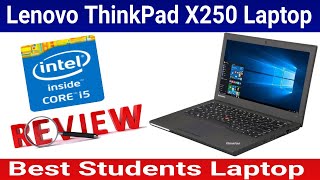 Lenovo ThinkPad X250 UltraBook Laptop Review [upl. by Niwdog]