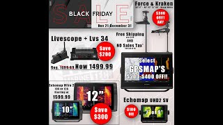 Livescope Plus on SALE  Garmin Holiday Sale is LIVE [upl. by Keven308]