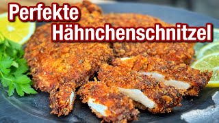 So machst Du die besten Hähnchenschnitzel Kross und saftig  Westmünsterland BBQ [upl. by Lin]