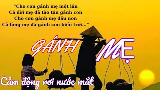 Gánh Mẹ  Tg Quách Beem  Quang Minh  Official MV [upl. by Pare303]