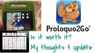 Review Proloquo2go for Nonverbal Communication [upl. by Massey]