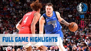 Luka Doncic 39 points Highlights vs Houston Rockets [upl. by Sew]