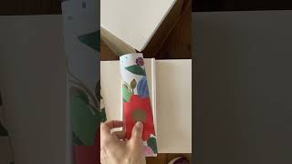 Use wrapping paper on your furniture furnitureflip diy furnituredesign furnituremakeover [upl. by Pris]