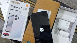 Redmi 12 5G Open Box Delivery First impressions Mobile Unboxing video [upl. by Naiditch]