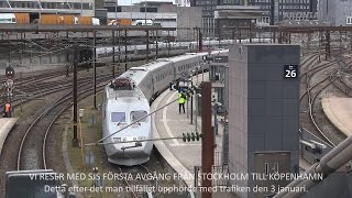 20160301 Resa till Köpenhamn med SJs första avgång till Köpenhamn [upl. by Olnee]