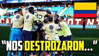 🇨🇴 PRENSA COLOMBIANA DEVASTADA por la GOLEADA ante ECUADOR 🇪🇨 en el PREOLIMPICO  REACCION 🇦🇷 [upl. by Nomyar]