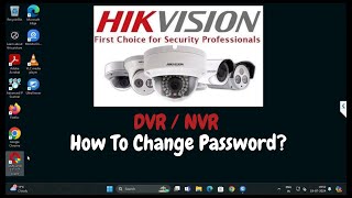 Hikvision DVR Password Change  Hikvision DVR Password Change  Hikvision Camera Password Change [upl. by Lyndsay198]