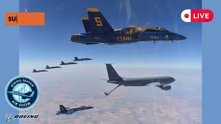 🔴Livestream Seafair 2024 Boeing Air Show [upl. by Auqcinahs]