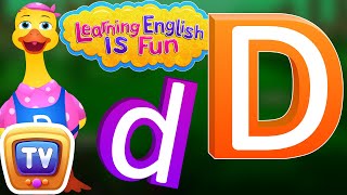 Letter “D” Song  Alphabet and Phonics song  Learning English is fun for Kids  ChuChu TV [upl. by Assyram]