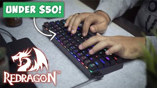 Is the Redragon K630 a Good Beginners Keyboard  Best Budget Mechanical Keyboard [upl. by Roter]