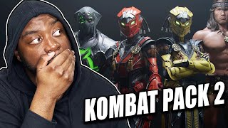 FINALLY KOMBAT PACK 2 Mortal Kombat 1 Khaos Reigns Trailer REACTION [upl. by Daenis]