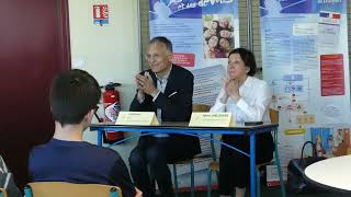 Rencontre Citoyenne au collège JeanRostand à Thouars [upl. by Htevi]