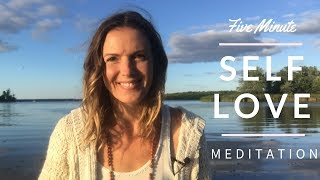 5 Minute Meditation  Self Love [upl. by Adamina591]