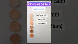 How to make kryolan derma shades😱😱shots makeup viralshort viralshorts [upl. by Elwira]