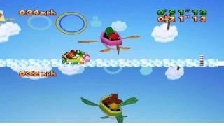 Mario Party 2 Mini Games  Sky Pilots [upl. by Dimah]