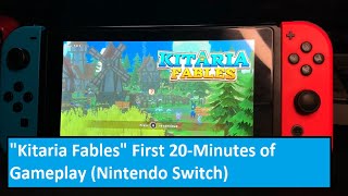 quotKitaria Fablesquot First 20Minutes of Gameplay Nintendo Switch [upl. by Garnes462]