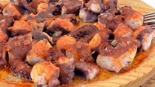 Como hacer pulpo a feira cociendo el pulpo en su punto  pulpo a feira javier romero  polbo a feira [upl. by Cosma514]