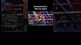 lopez beat lomachenko 500 subs highlights shorts boxing fight [upl. by Ruamaj]