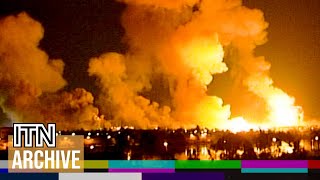 Iraq War Shock and Awe Assault on Baghdad Begins 2003 [upl. by Files3]