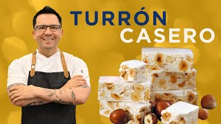 Turrón Casero Una receta navideña deliciosa para compartir [upl. by Nolek]