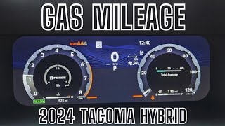 2024 Toyota Tacoma TRD OffRoad Hybrid iFORCE MAX Average Gas Mileage 2000 Mile Update [upl. by Polak]